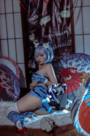 [Net Red COSER Photo] Popular Coser Erzuo Nisa-Rem Summer Ghost Clothes