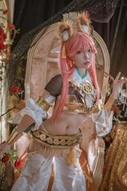 [Foto de cosplay] Coser popular Nizo Nisa - Tamamo antigo vestido de mito