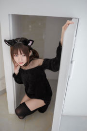 [Net Red COSER] 아니메 블로거 Kitaro Kitaro - Black Meow