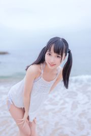 [Beauty Coser] Mu Mianmian OwO "Bikini blanc au bord de la mer"